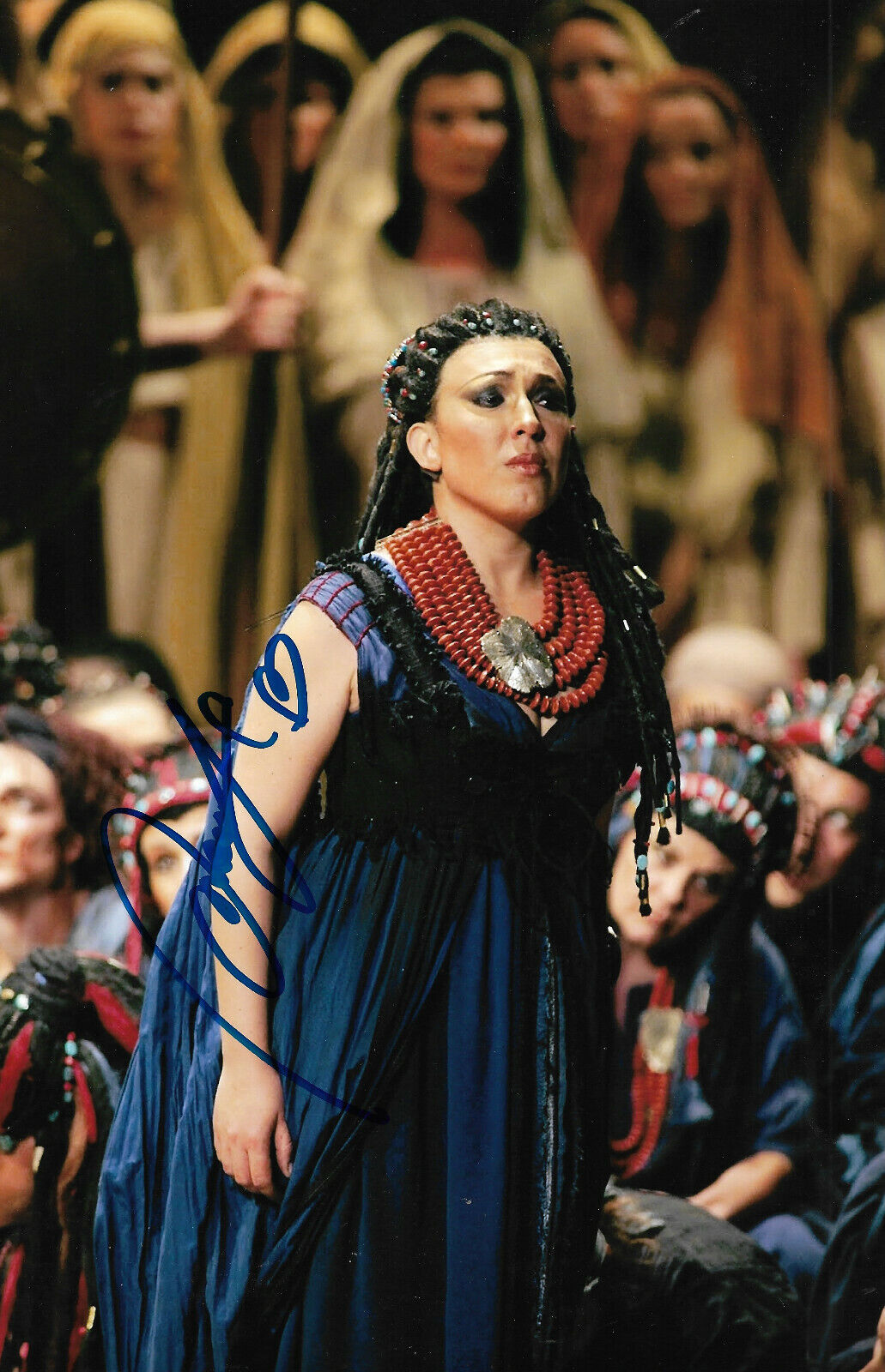 Maria Jose Siri Opera signed 8x12 inch Photo Poster painting autograph