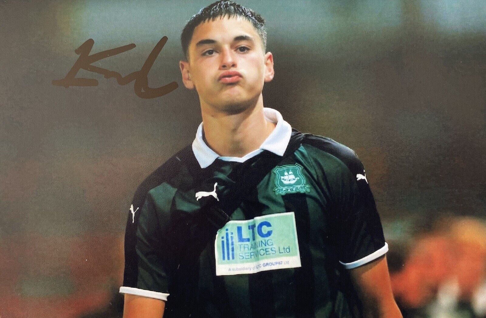 Klaidi Lolos Genuine Hand Signed Plymouth Argyle 6X4 Photo Poster painting 2