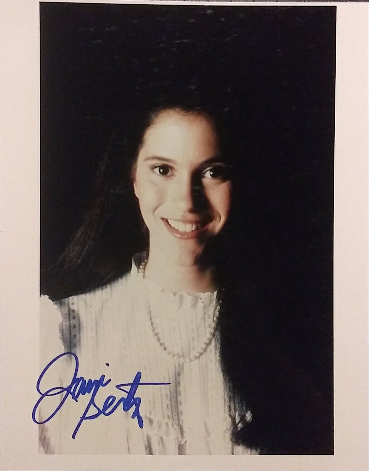 Jami Gertz signed 8 x 10