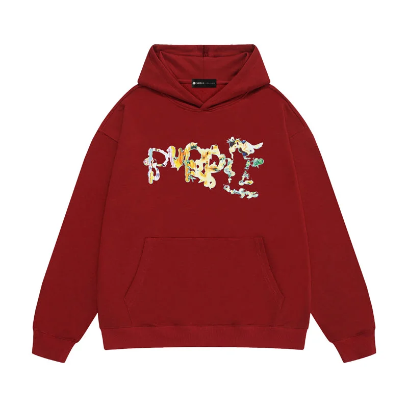 Purple Fashion Hoodie