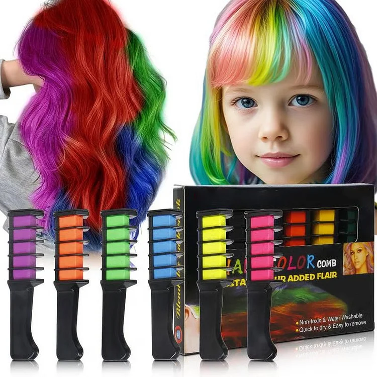 Temporary Hair Dye Chalk Comb