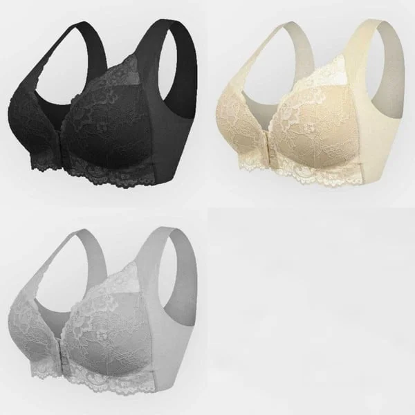 🔥HOT SALE 50% OFF🔥Bra For Women Front Closure 5D Beauty Back Sports Comfy Bra