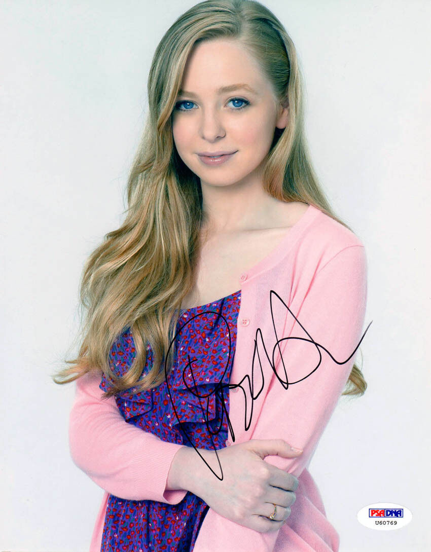 Portia Doubleday SIGNED IN PERSON 8x10 Photo Poster painting Her Carrie PSA/DNA AUTOGRAPHED