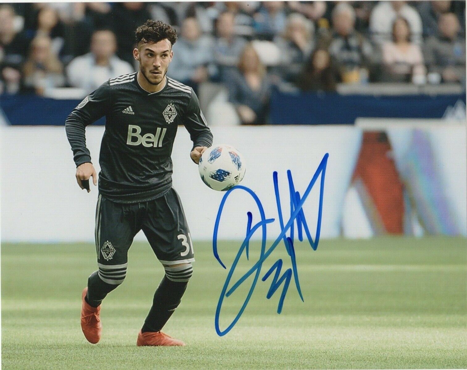 Vancouver Whitecaps Russell Teibert Autographed Signed 8x10 Photo Poster painting COA