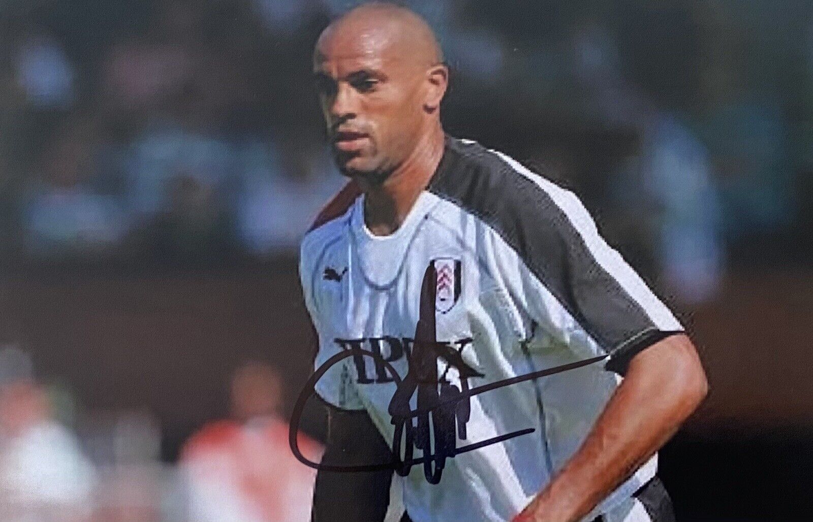 Alain Goma Genuine Hand Signed Fulham 6X4 Photo Poster painting 2