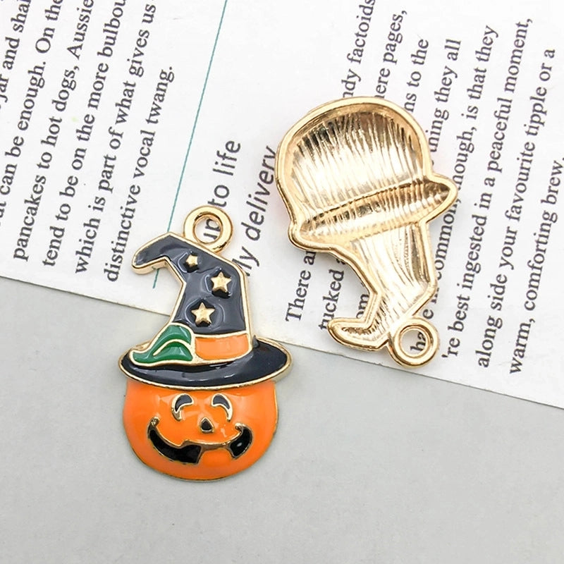27 Models Per Model 1, 27/Pack 12*16mm 15 * 19mm 16*24mm Zinc Alloy Pumpkin Cat Candy Pendant Jewelry Accessories