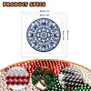 Mandala-Partial Bead Embroidery Kit 11CT Pre-Printed Bead Cross stitch 36x36CM tapestrymarket