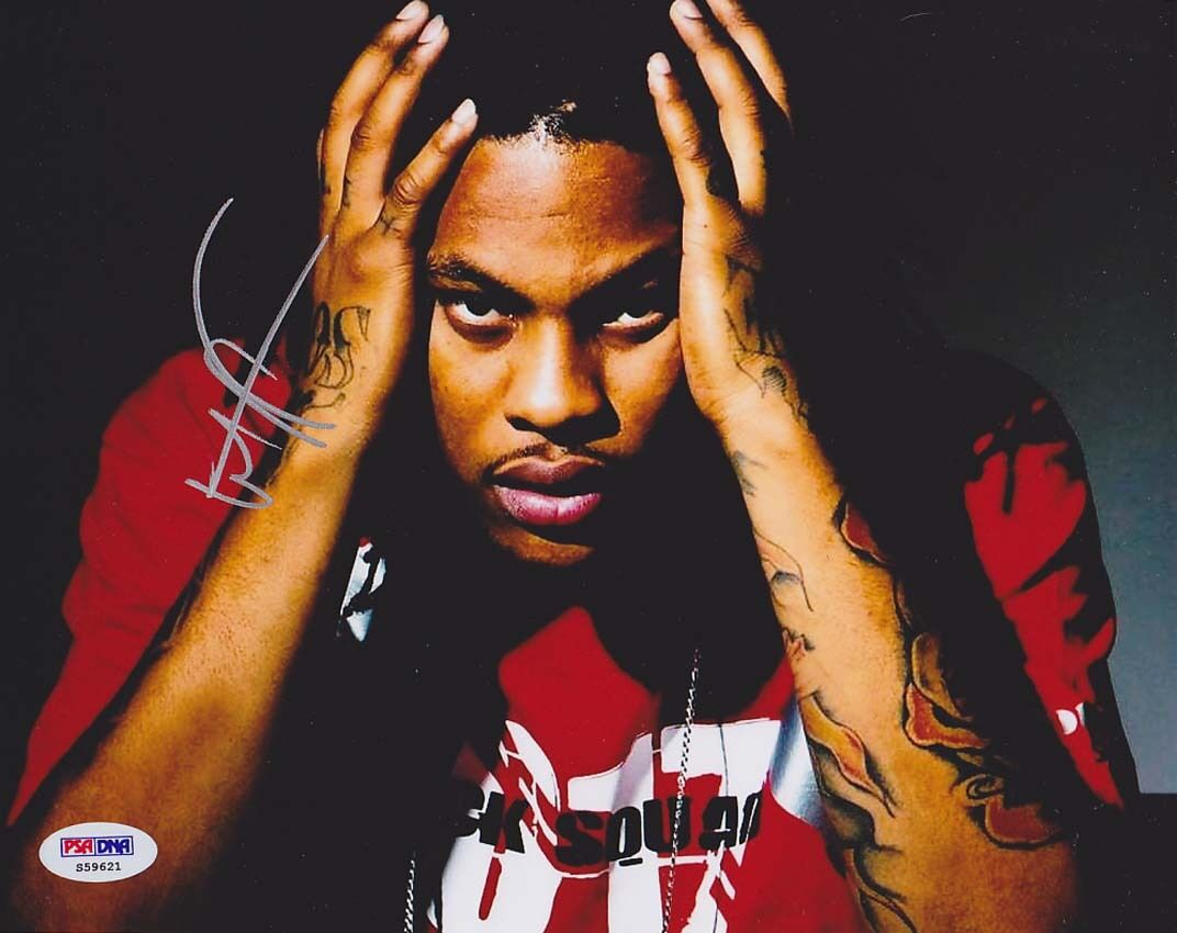 Waka Flocka Flame SIGNED 8x10 Photo Poster painting PSA/DNA AUTOGRAPHED