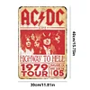 AC/DC - Vintage Metal Signs - 20*30cm/30*40cm - Music
