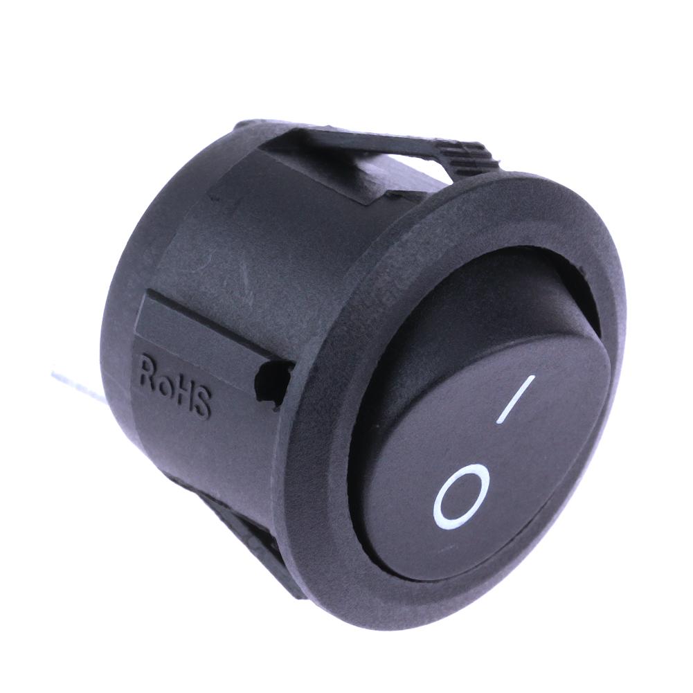 

5Pcs Car Round Rocker Boat Toggle On/Off Switch Push Button Switches, 501 Original