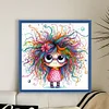 (Multi-Style) Quirky Girl-11CT Stamped Cross Stitch 40*40cm/15.75*15.75in