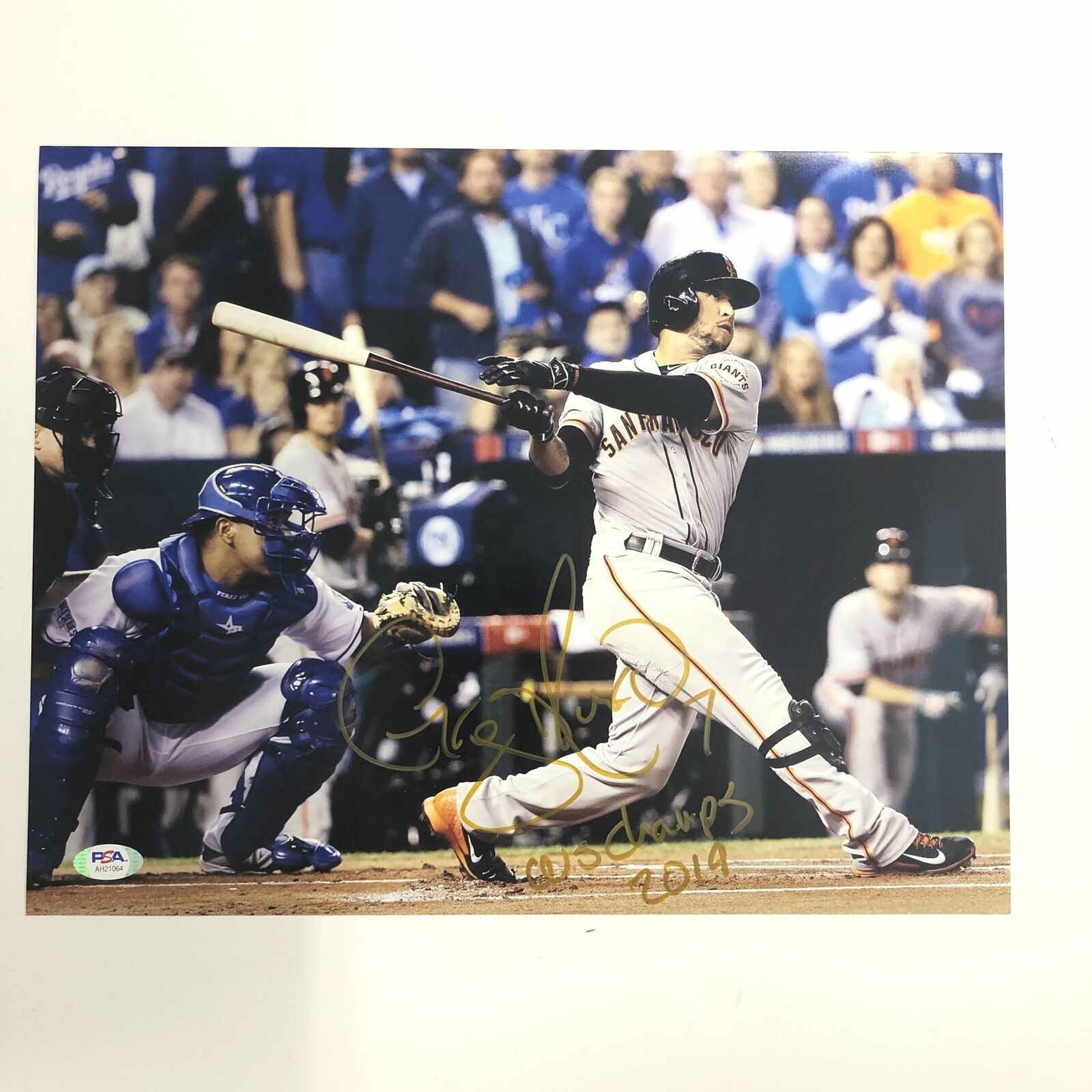 Gregor Blanco signed 11x14 Photo Poster painting PSA/DNA San Francisco Giants Autographed