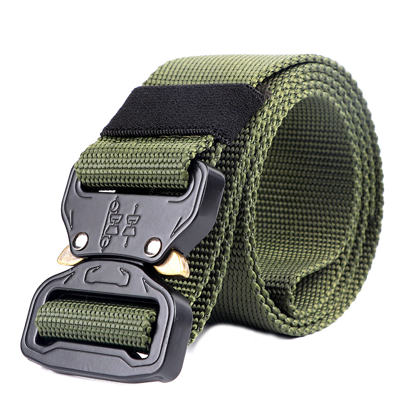 Functional Tactical Belt Trend Black Buckle Outdoor Wild Camouflage Pants Belt Men's Training Belt / TECHWEAR CLUB / Techwear