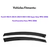 IG Window Visor for 1992-2006 Ford E150 E250 E350 E450 E550 Super Duty, Rain Guard Tape-On Extra Durable Side Vent Window Deflector for Ford Econoline Vans 1992-2006, 2000 2001 2002 2003 2004 2005