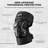 Motocross Knee Pads Adjustable Motorbike Knee Guard Anti-fall for Cycling Racing