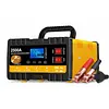 12V/24V Car Battery Charger with Cable Clamps & LCD Display Automatic Chargers and Maintainer for Car Motorcycle Lawn Mower
