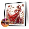 Diamond Painting-Round AB Drill Dancing Beauty(45*45CM)