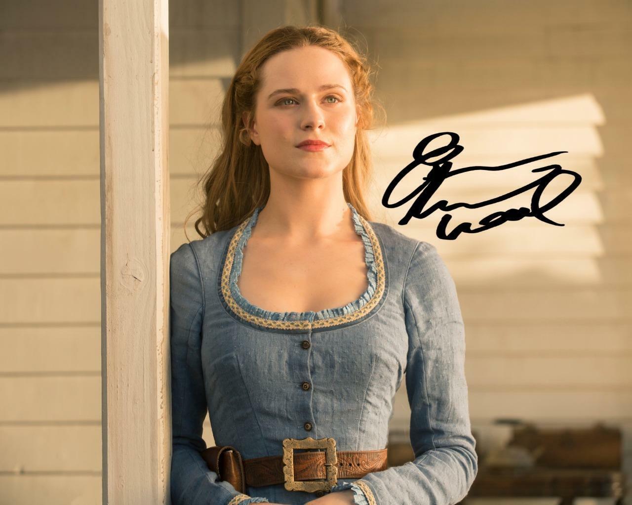 Evan Rachel Wood Westworld TV Series SIGNED AUTOGRAPHED 10 X 8