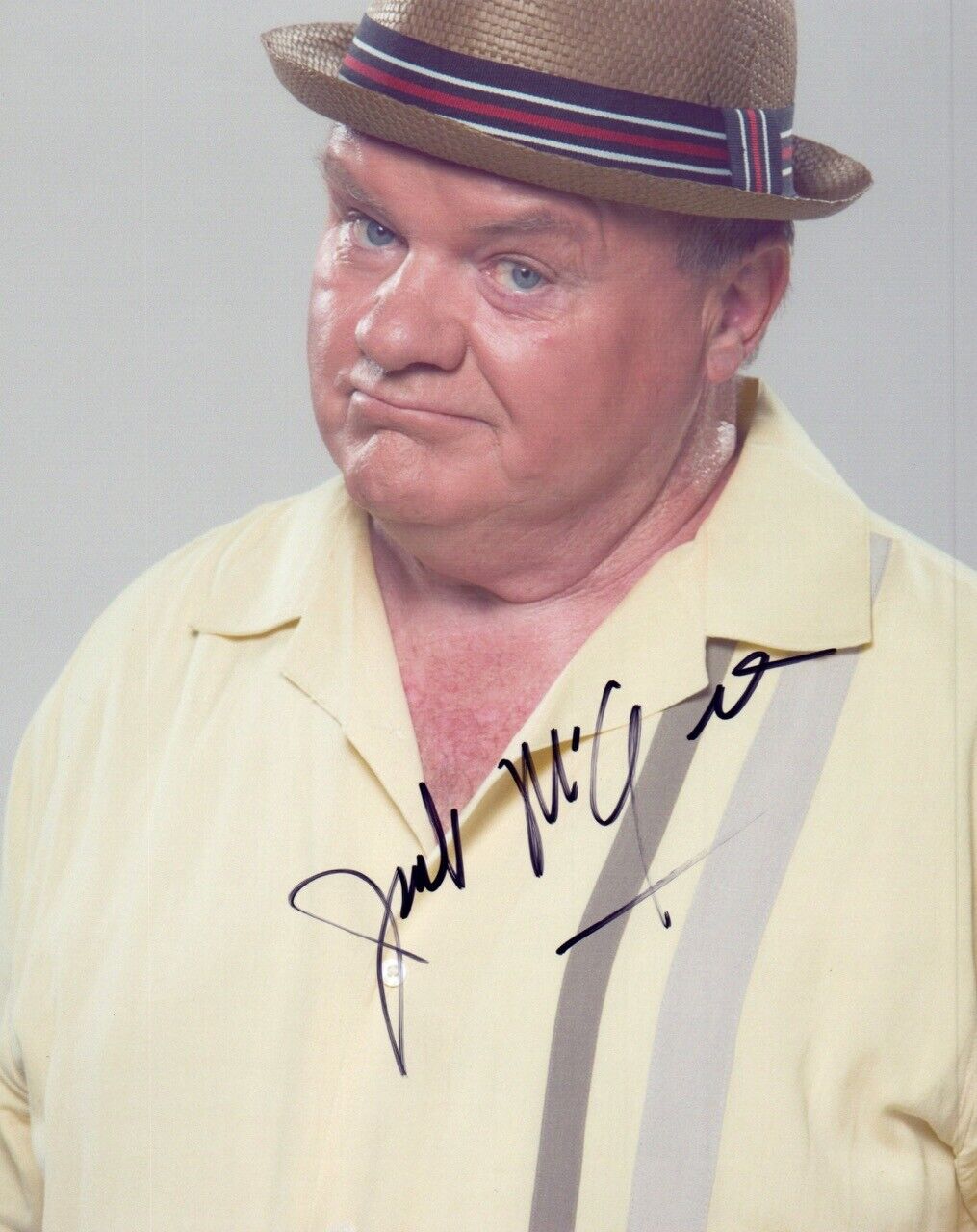 Jack McGee Signed Autographed 8x10 Photo Poster painting RESCUE ME Actor COA