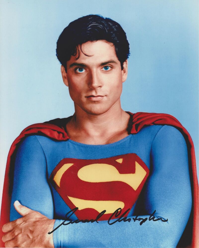 Gerard Christopher Superboy Original Autographed 8X10 Photo Poster painting #3