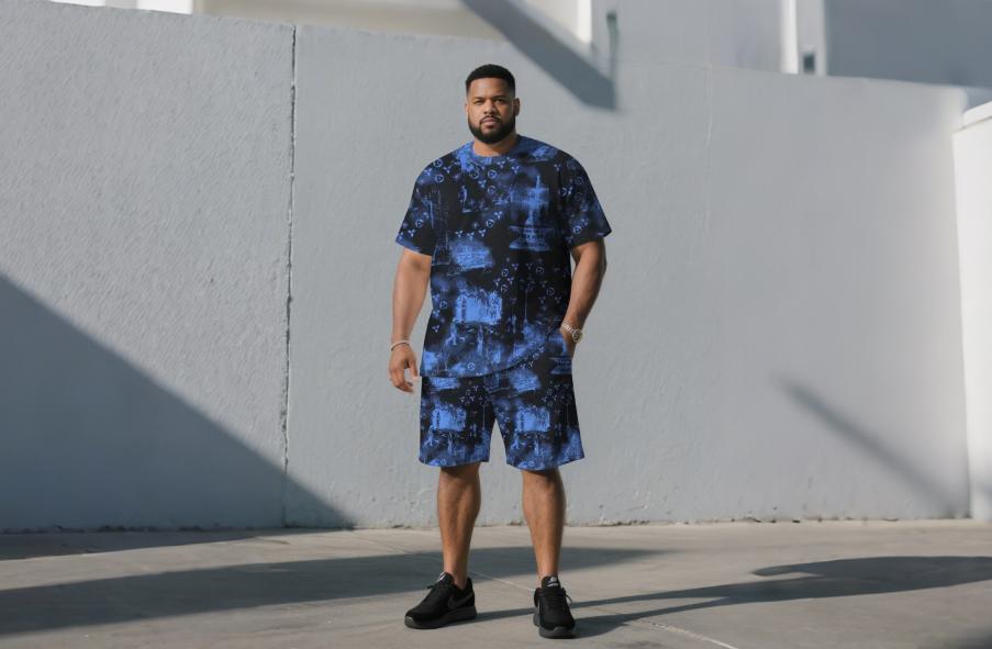 BigTallKings' casual big and tall shorts sets