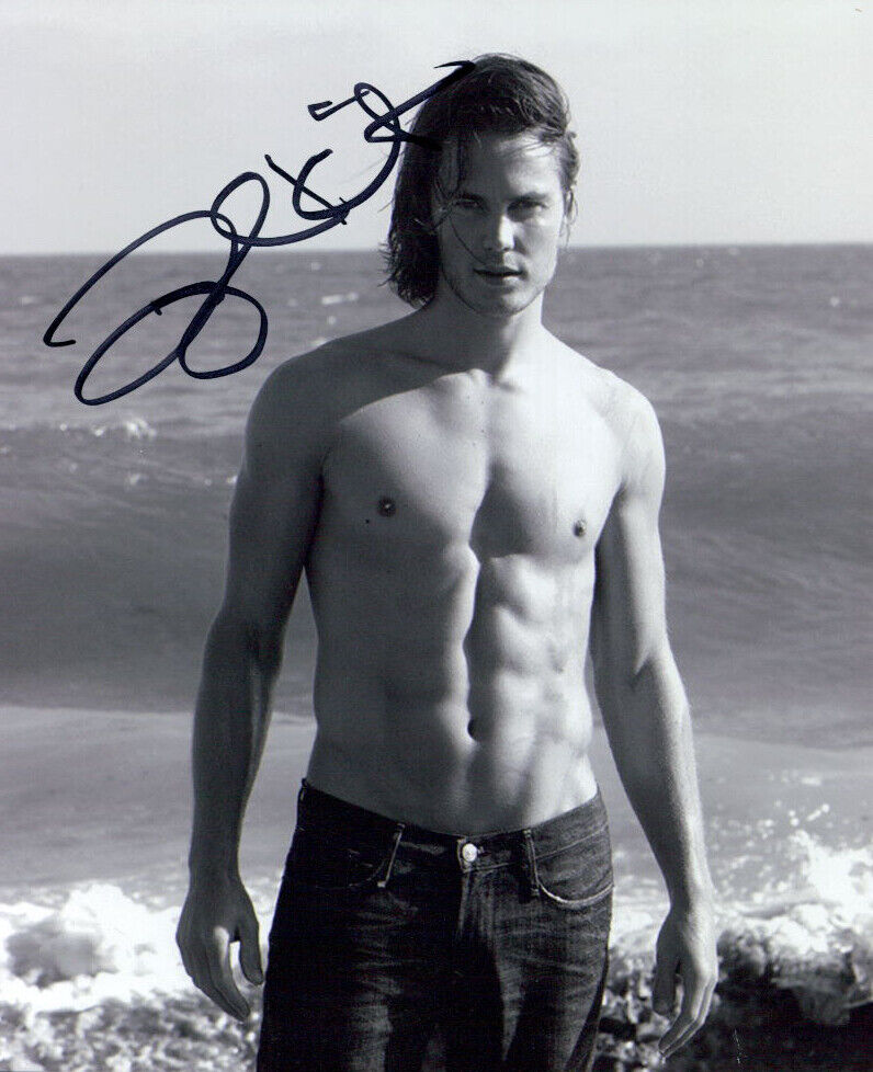 Taylor Kitsch signed 8x10 Photo Poster painting