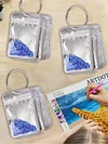 200pcs Diamond Painting Beads Ziplock Bag Storage Bag
