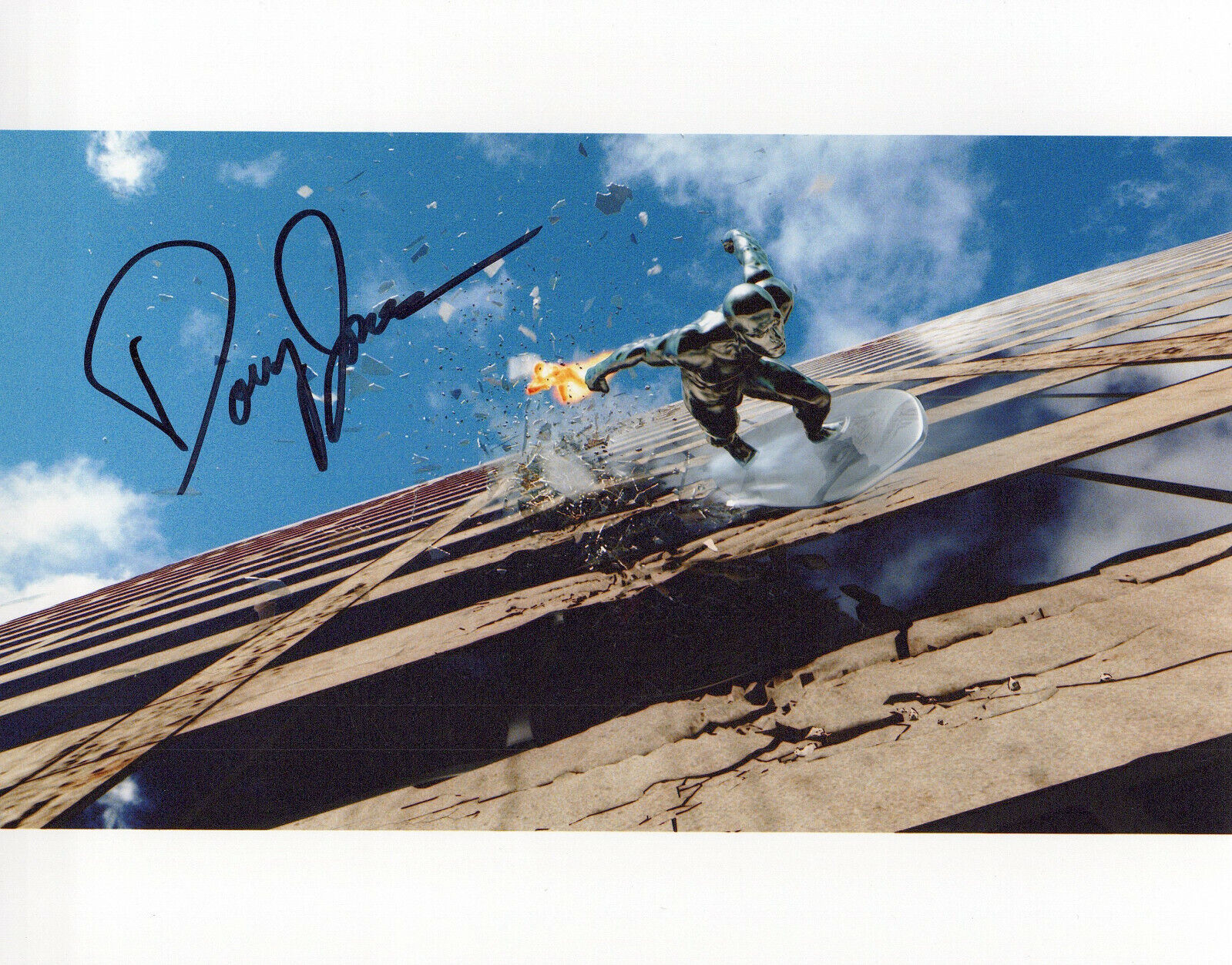 Doug Jones Fantastic 4 autographed Photo Poster painting signed 8x10 #1 Silver Surfer