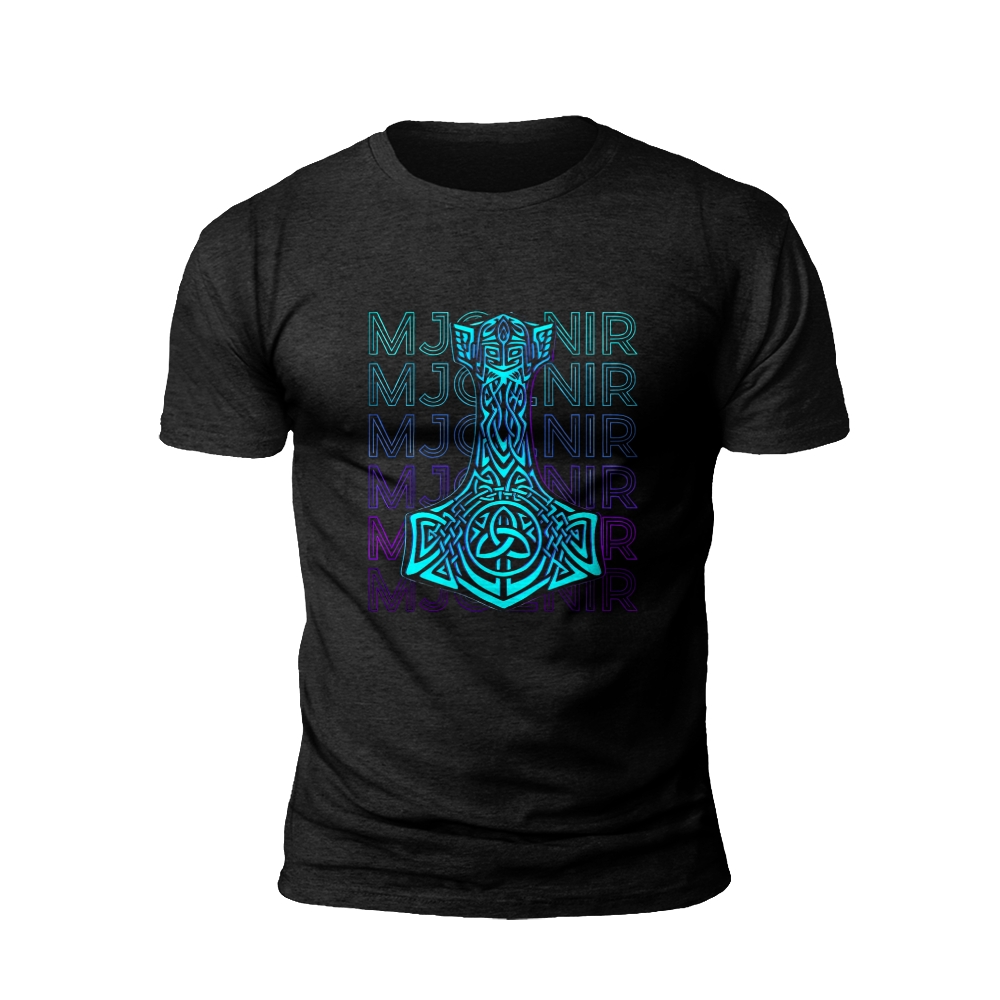 Mjolnir's Might: Thor's Hammer T-Shirt
