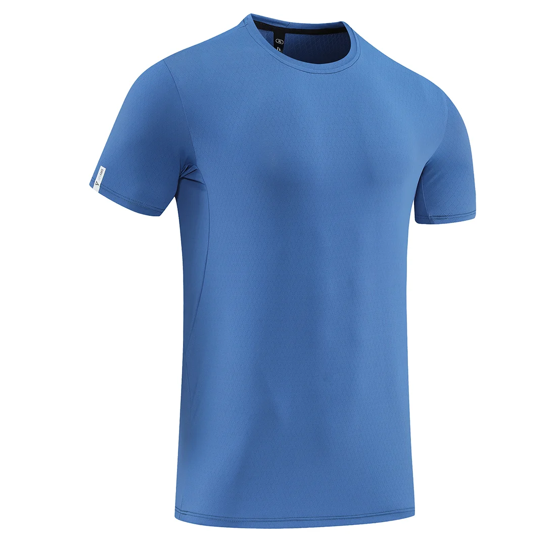 Men's breathable training short-sleeved top
