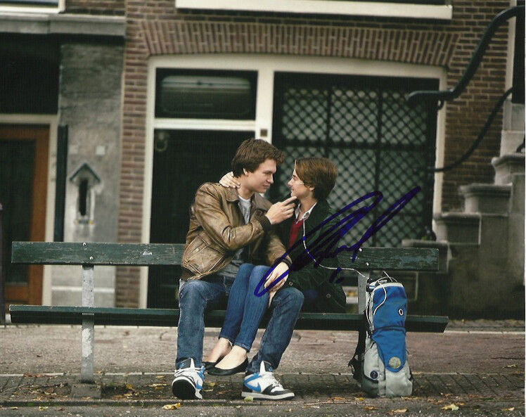 Ansel Elgort Fault in Our Stars Autographed Signed 8x10 Photo Poster painting COA