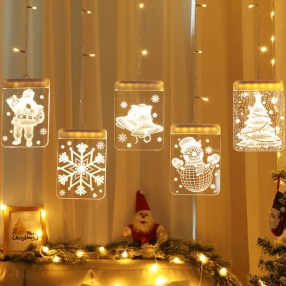 Christmas Decoration LED Lights 3D
