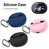 Silicone Protective Cover Shockproof Scratch Resistant Cover with Carabiner Protective Shell Compatible for TOZO NC20 Pro/NC20 Earbud