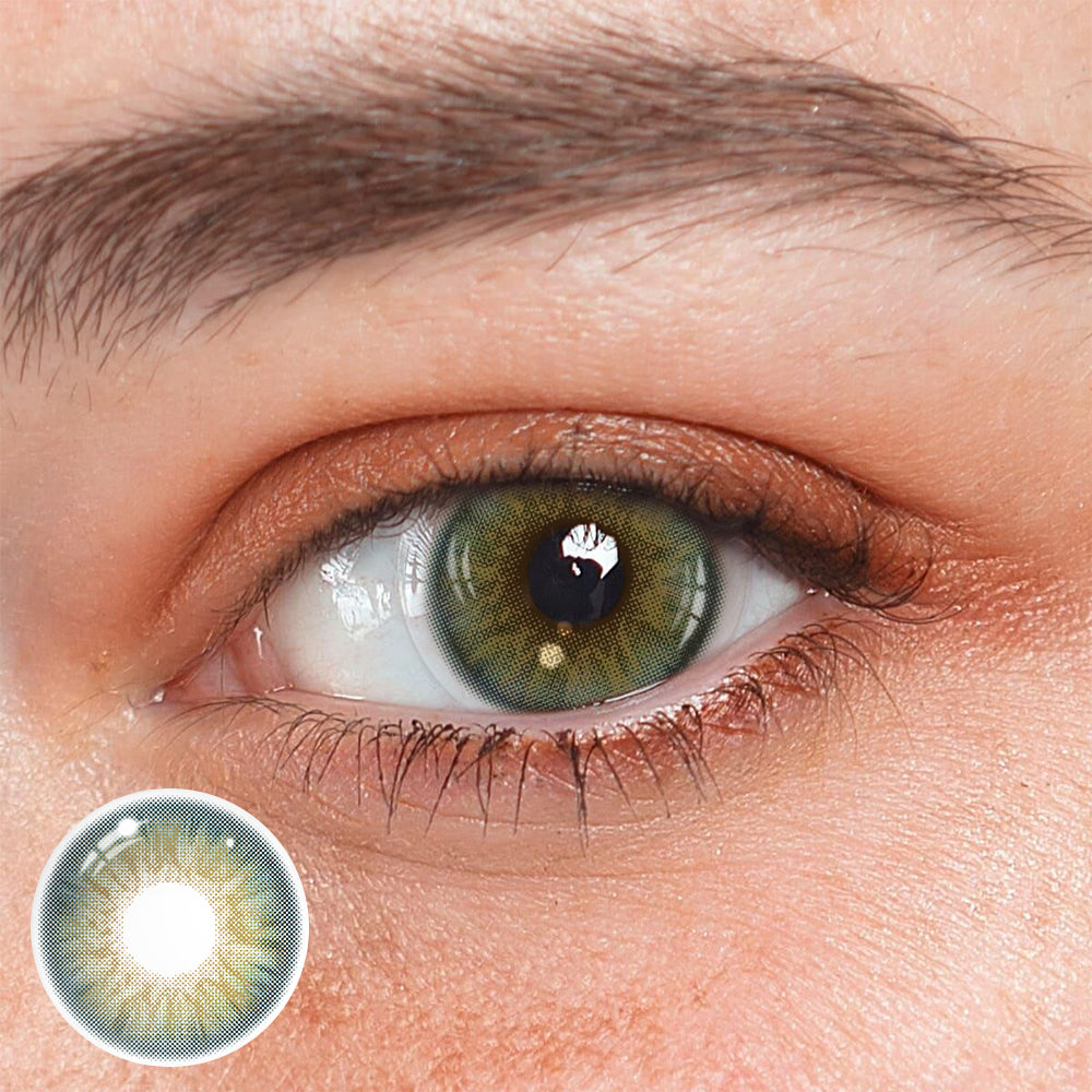 Anita Green Prescription Coloured Contact Lenses