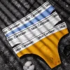 Men's Low-Waist Sexy U-Convex Cotton Seamless Thong