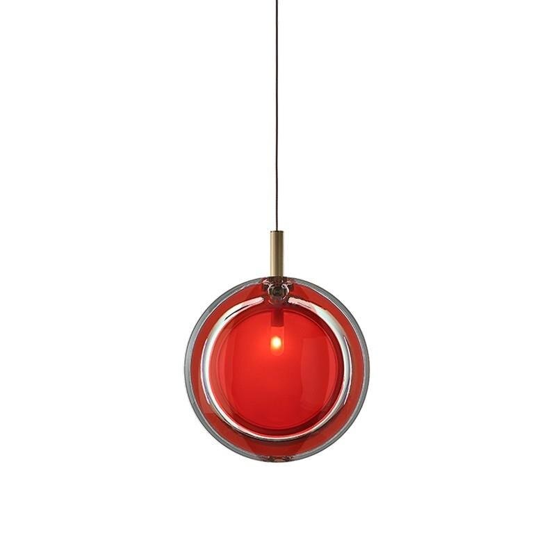 Post-modern Creative Glass Pendant Lights Retro Bar Cafe Deco Pendant Lamp Atr Design Luxury Hanglamp Luminaria Hotel Lighting