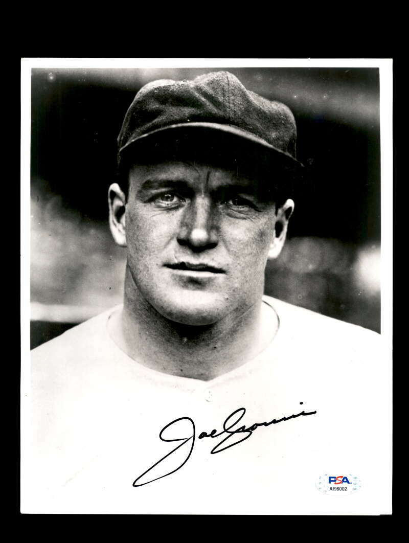 Joe Cronin PSA DNA Coa Signed 8x10 Photo Poster painting Autograph