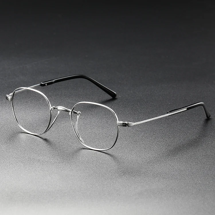 Japanese Classical Glasses Frames with Adjustable Glasses Bridge Top-notch Titanium Sunglasses for Men