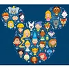 Cartoon - 11CT Counted Cross Stitch - 40*45cm - Disney