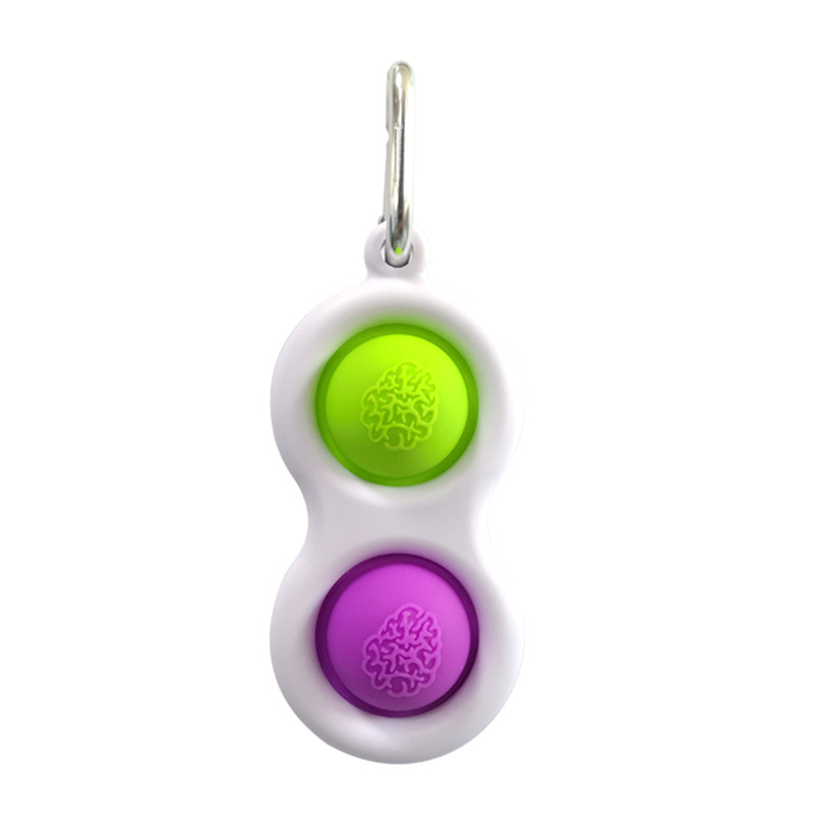

Green Purple - Pop It Fidget Toy, 501 Original