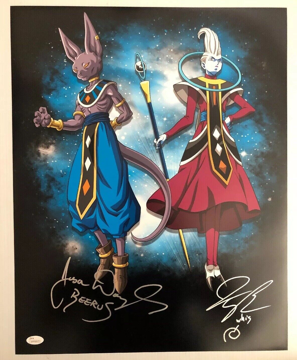 Jason Douglas Ian Sinclair Signed Autographed 16x20 Photo Poster painting Dragon Ball Z JSA COA1