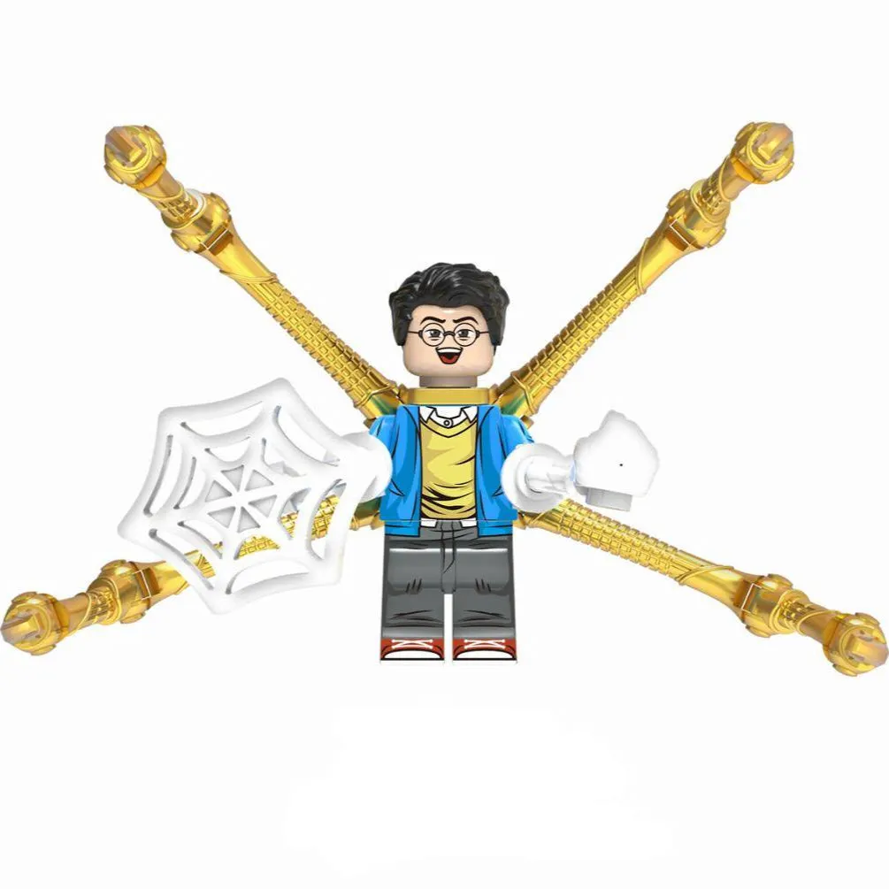 Peter Parker (Your Friendly Neighborhood Spider-Man) Custom Marvel Superhero Minifigure Minifigure Bricks monstertoys