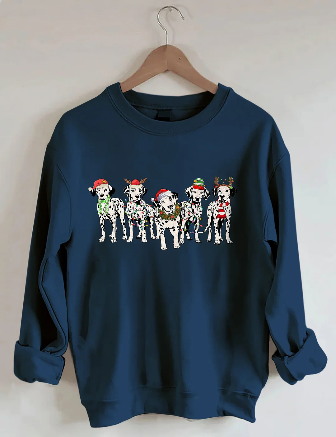 Christmas Dalmatian Sweatshirt