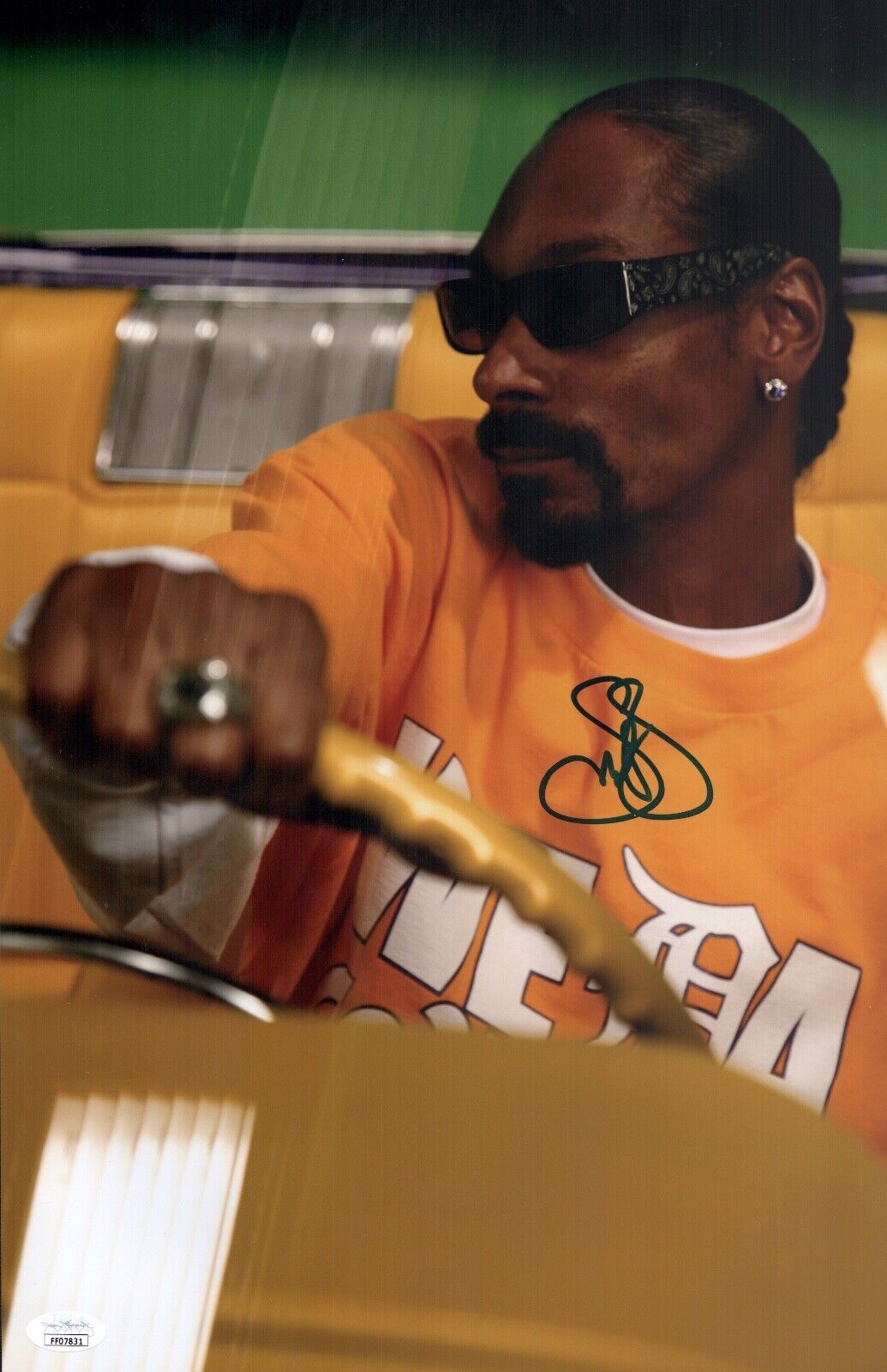 Calvin Broadus SNOOP DOGG Signed RAPPER 11x17 Photo Poster painting In Person Autograph JSA COA