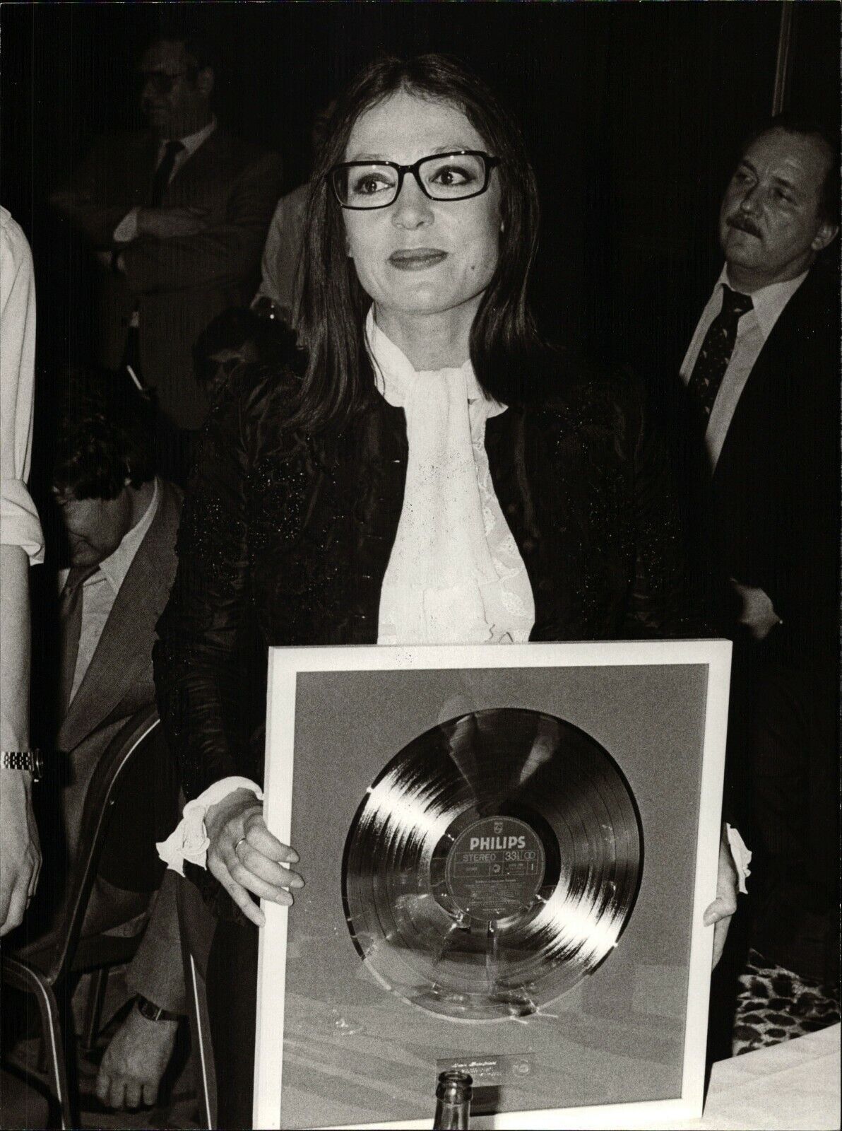 Nana Mouskouri - Vintage Press Photo Poster painting Norbert Unfried (U-8313