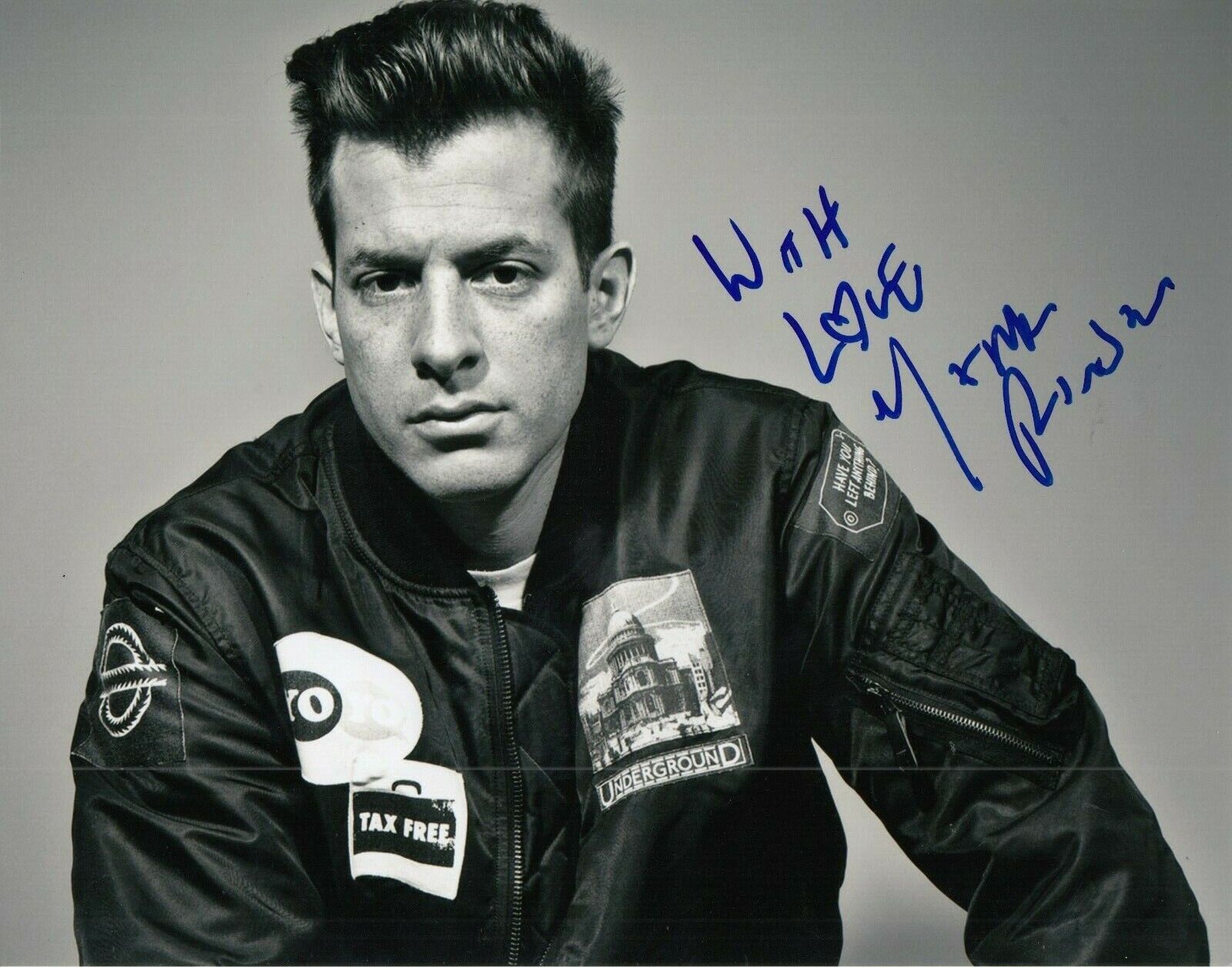 MARK RONSON signed (UP TOWN FUNK) autographed 8X10 Photo Poster painting *Music Singer* W/COA #2