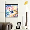 Diamond Painting -DIY Round Drill Egret(40x40cm)