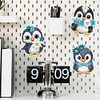 6Pcs Pinguin - 5d DIY Handwerk Aufkleber Magnet