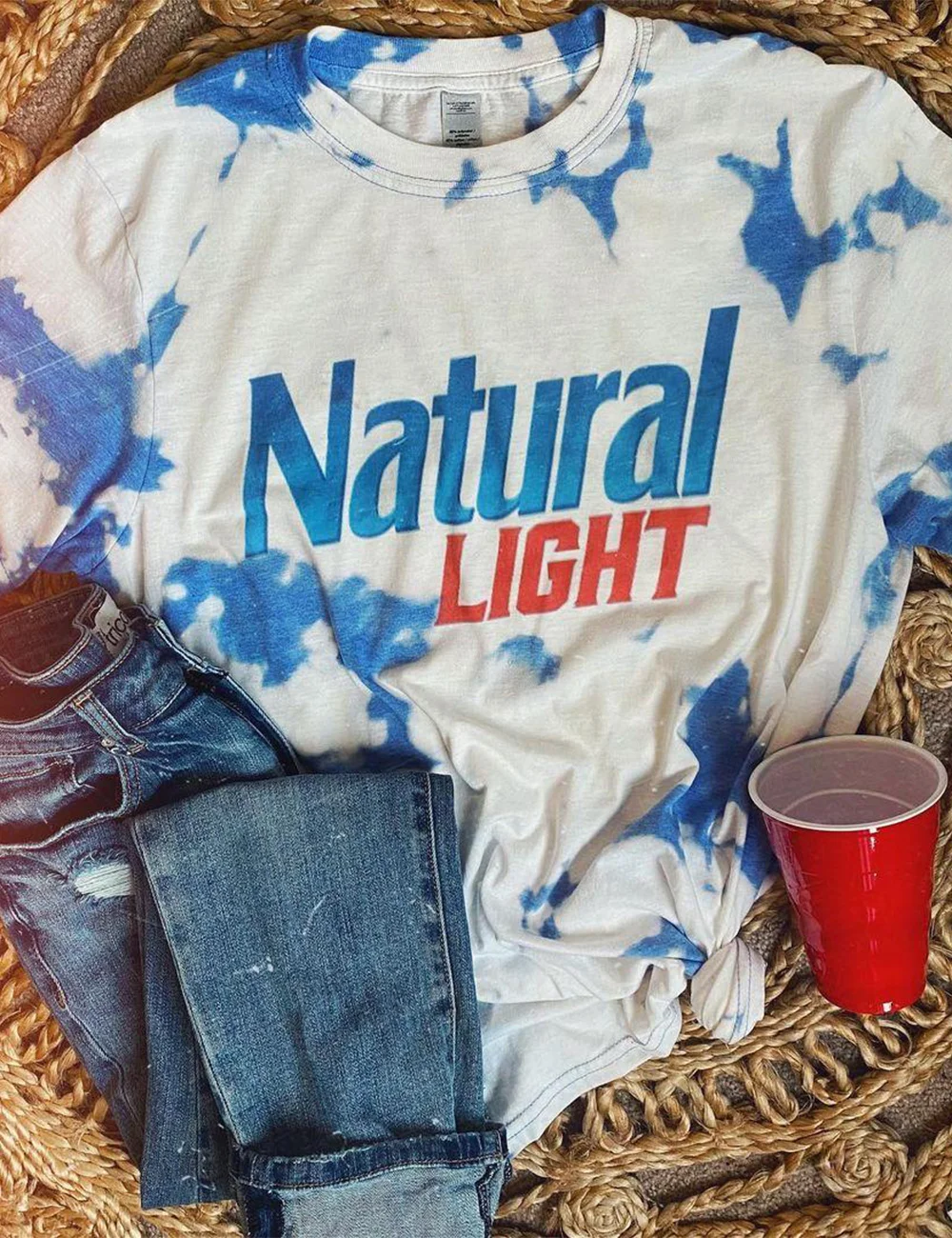 Natural Light Beer Tee