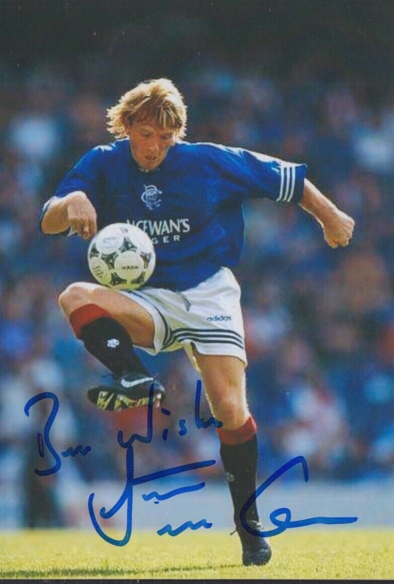 STUART MCCALL HAND SIGNED 6X4 Photo Poster painting RANGERS FOOTBALL AUTOGRAPH 4